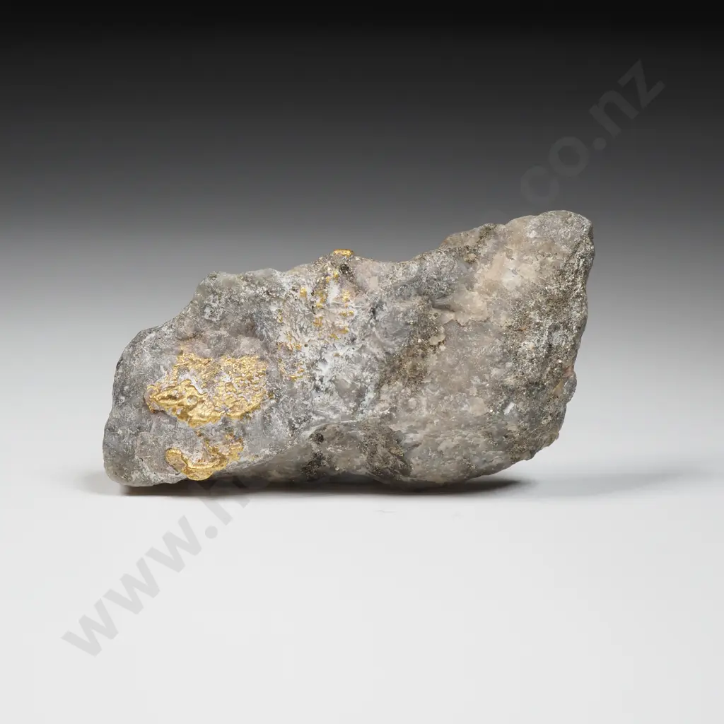 Gold Bearing Quartz Specimen Image 1++