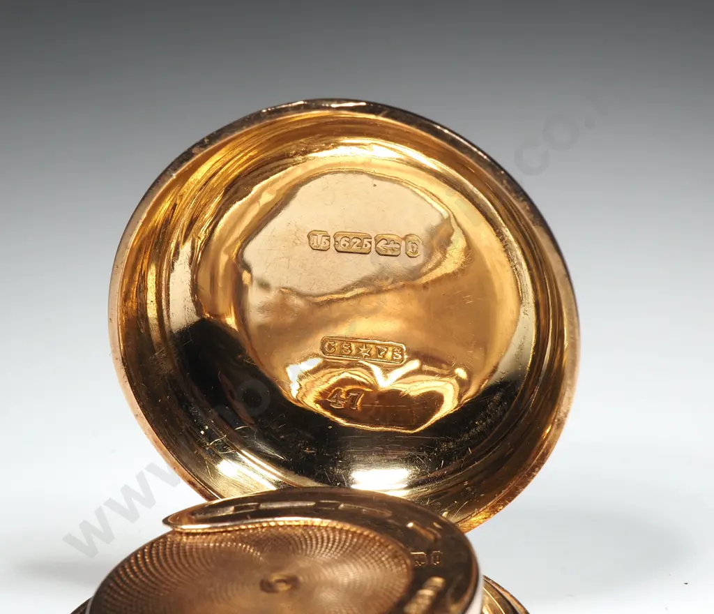 1896 15ct Sovereign Case Presented to Sergeant Keating Dunedin Police Image 1++