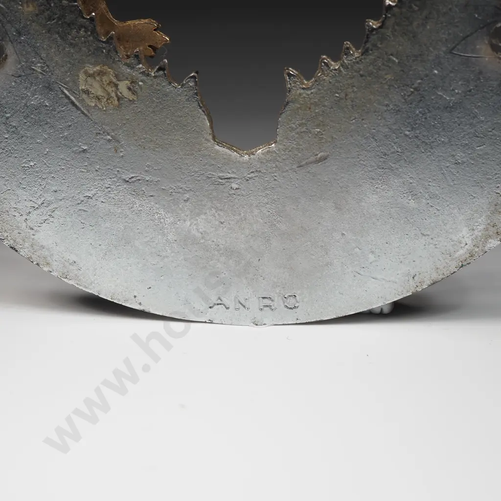 Car Grill Badge w Kiwi, Fern Leaves & 'Waikato New Zealand' Image 1++