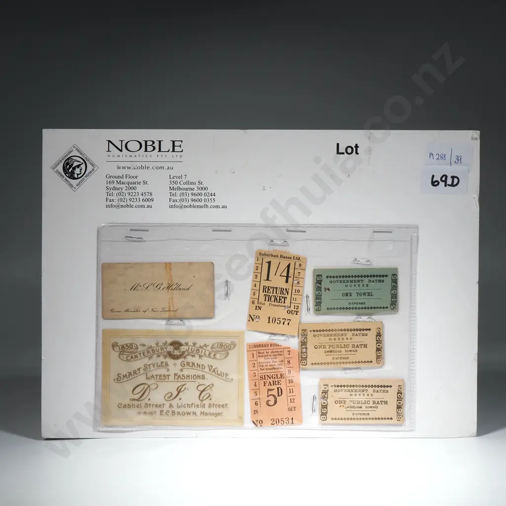 Collection of Historical Paper Items Image 1++