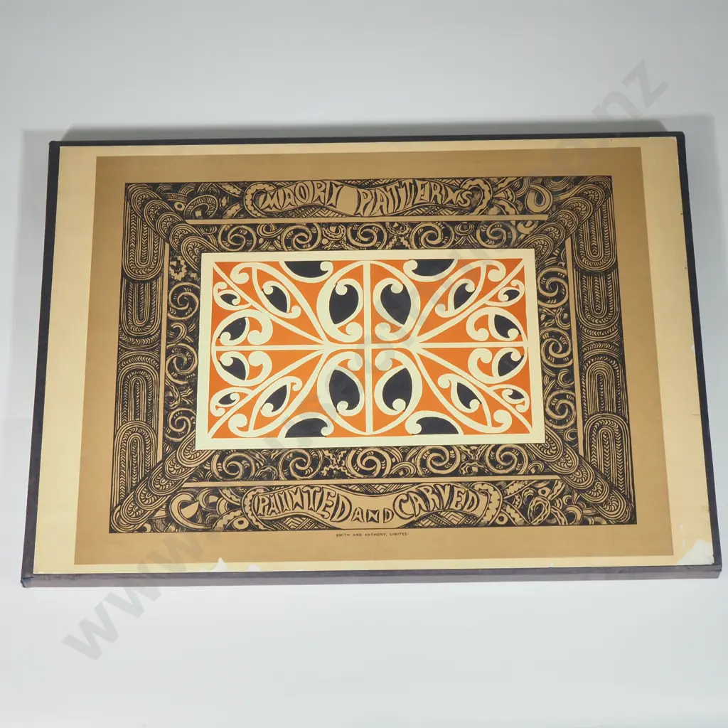 Book: Maori Patterns Painted & Carved By J Menzies Reprinted 188/750 Image 1++