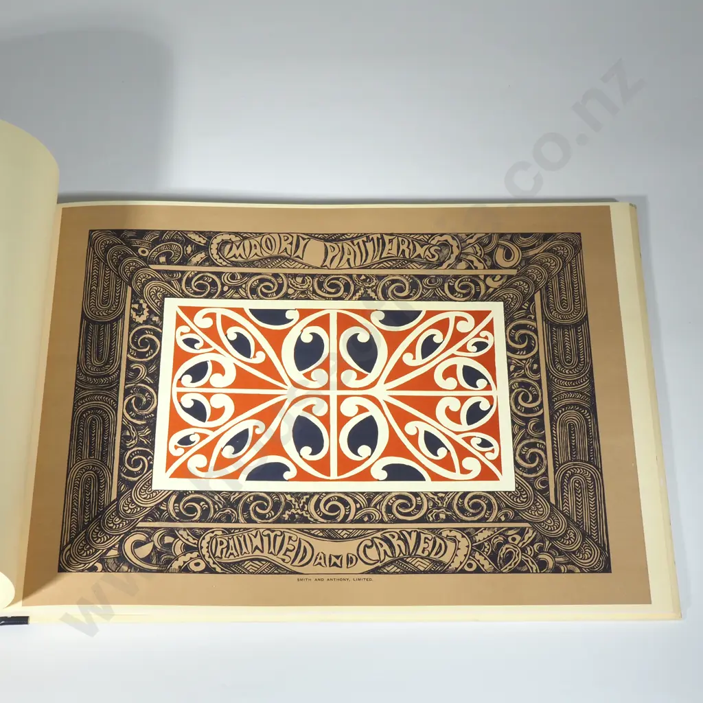 Book: Maori Patterns Painted & Carved By J Menzies Reprinted 188/750 Image 1++