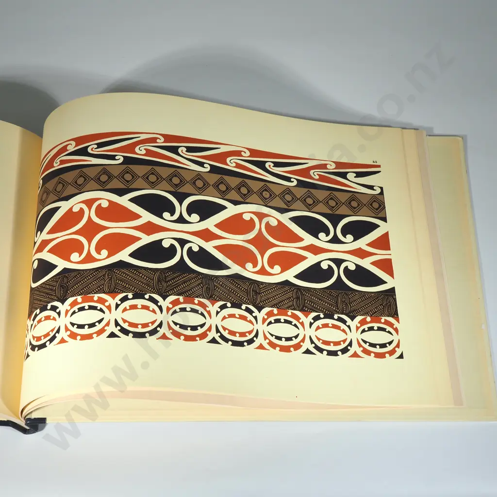 Book: Maori Patterns Painted & Carved By J Menzies Reprinted 188/750 Image 1++