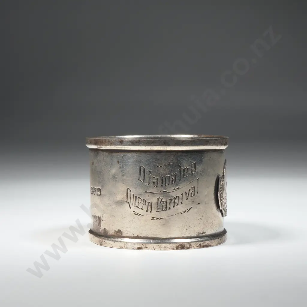 Sterling Silver 1940 Centennial Exhibition Napkin Ring Image 1++