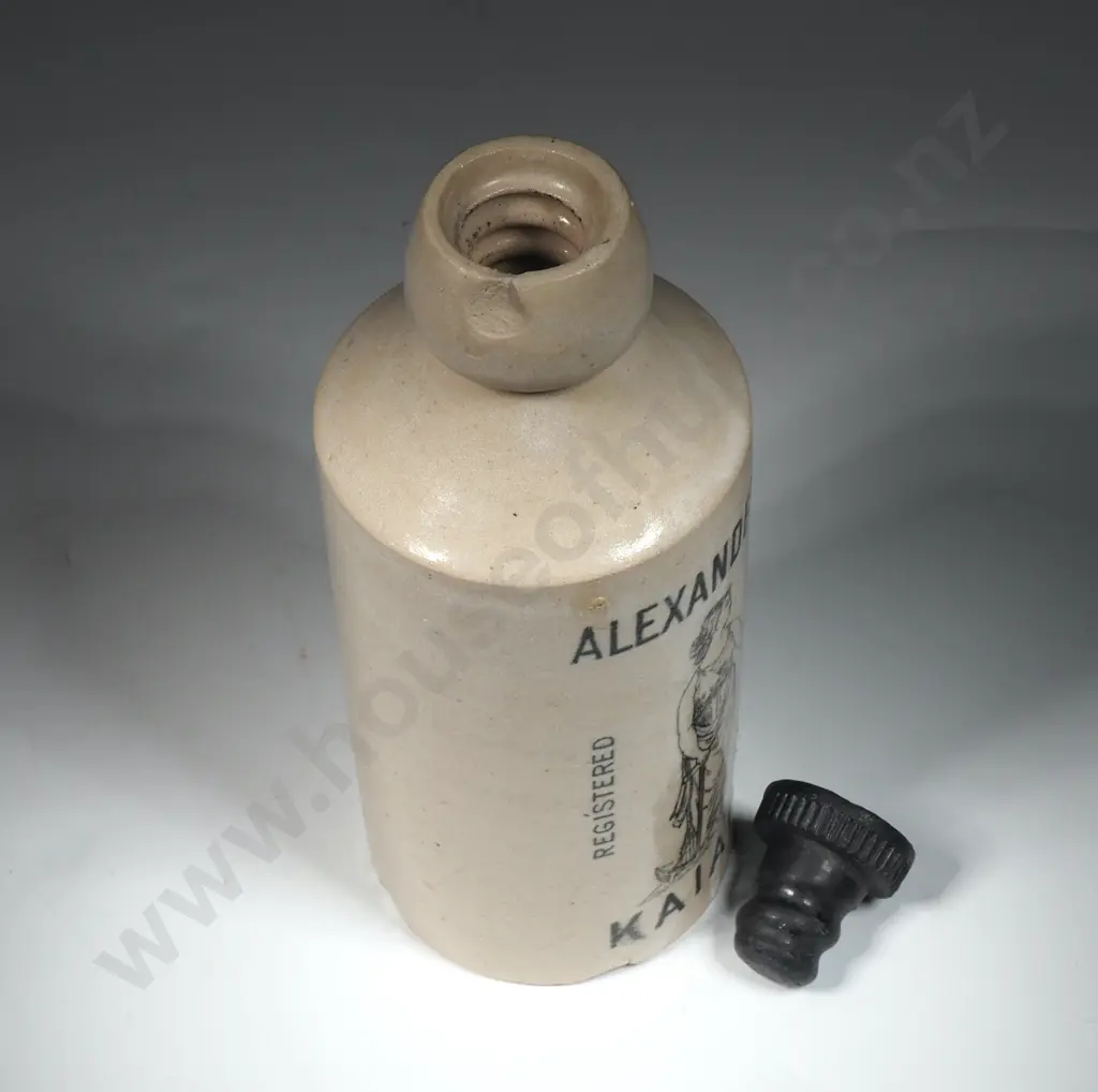 Alexander & Co Kaiapoi Ginger Beer Bottle  Image 1++