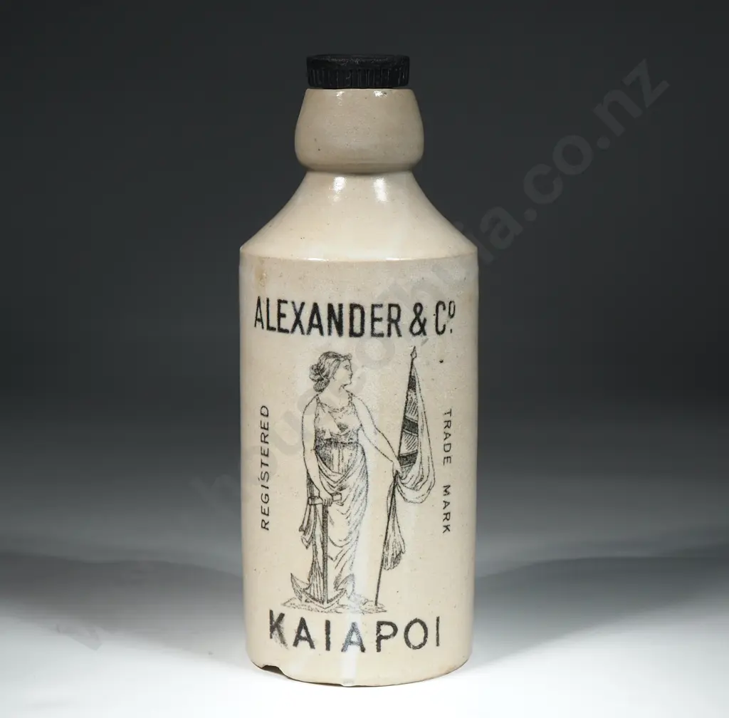 Alexander & Co Kaiapoi Ginger Beer Bottle  Image 1++