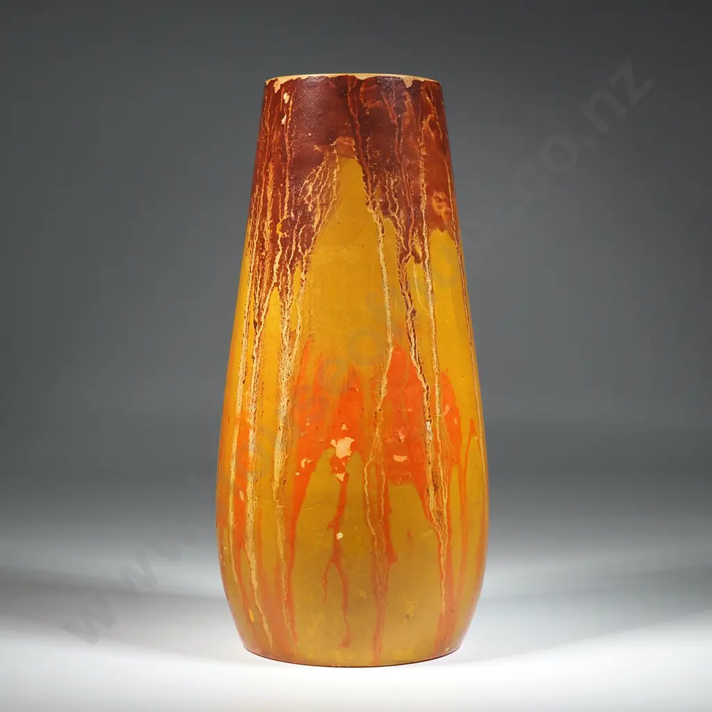 Luke Adams Pottery Vase (Overpainted?) Image 1++