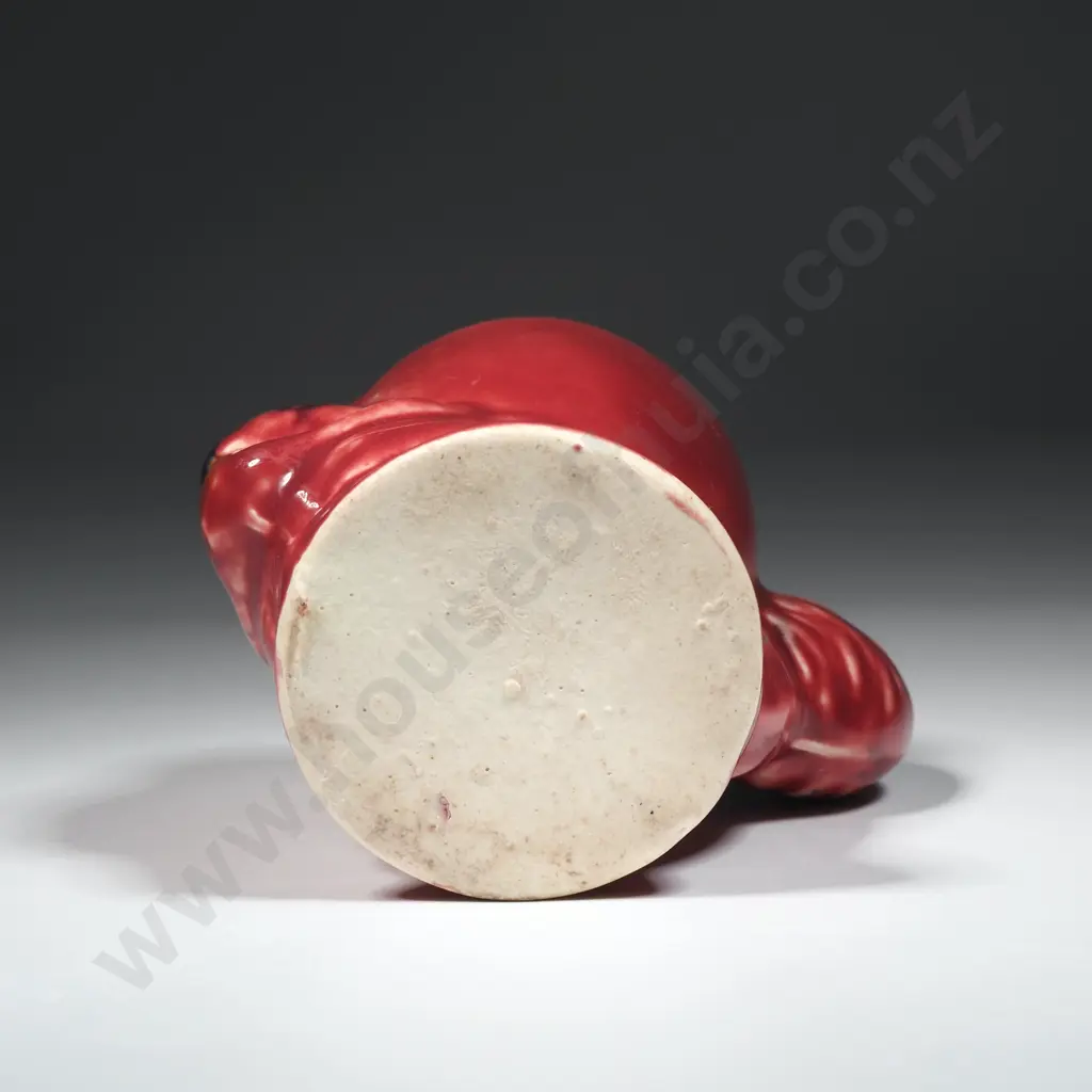 Crown Lynn Potteries Crimson Squirrel Shaped Egg Cup Image 1++