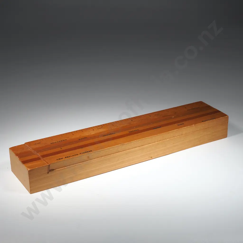 Woods of New Zealand Pencil Case w Swivel Lid. Image 1++