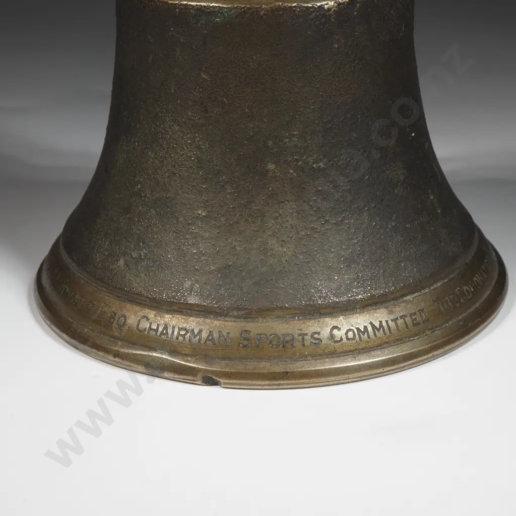 1911 Industrial Exhibition Bell- A. Marryatt Eqs. Sports Committee Image 1++