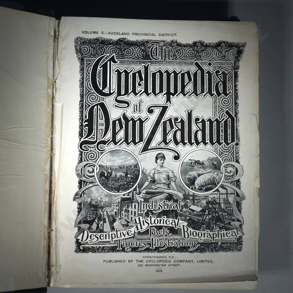 Encyclopedia of New Zealand Volume II Auckland Image 1++