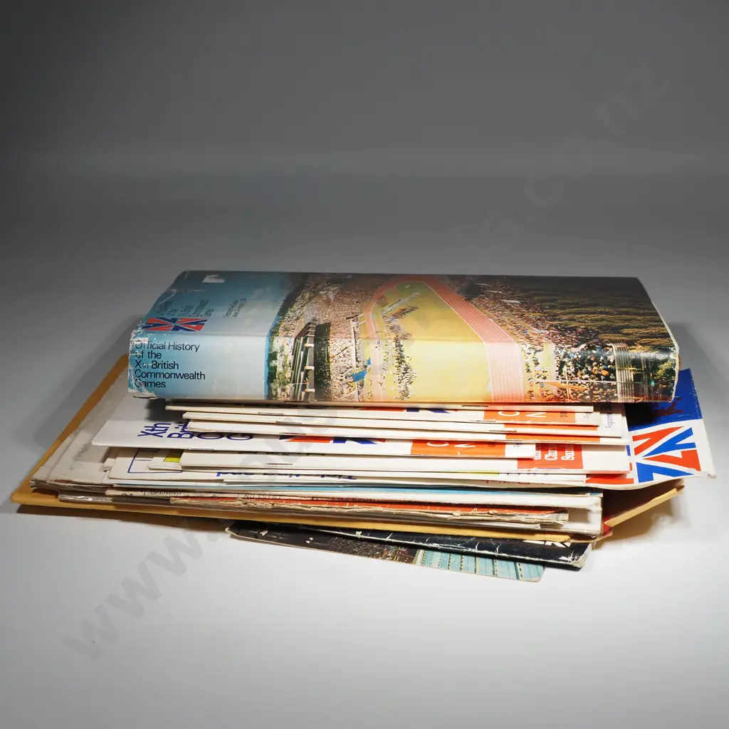 Collection of 1974 Commonwealth Games Pamphlets & Other Ephemera. Image 1++