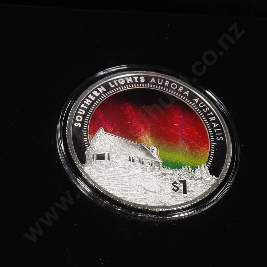 2017 Southern Lights Silver Ounce Proof Coin  Image 1++