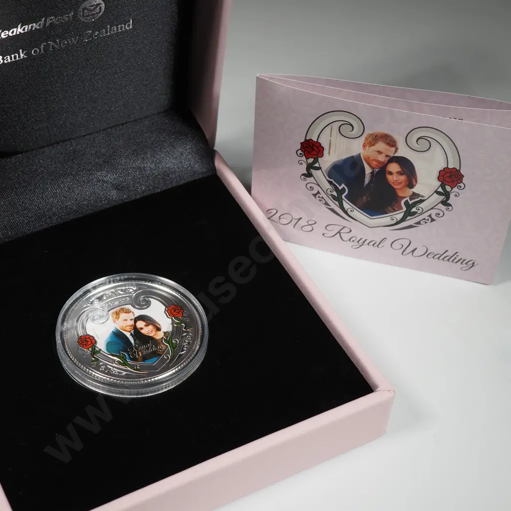 2018 Royal Wedding Silver Proof Coin - One Ounce Silver  Image 1++