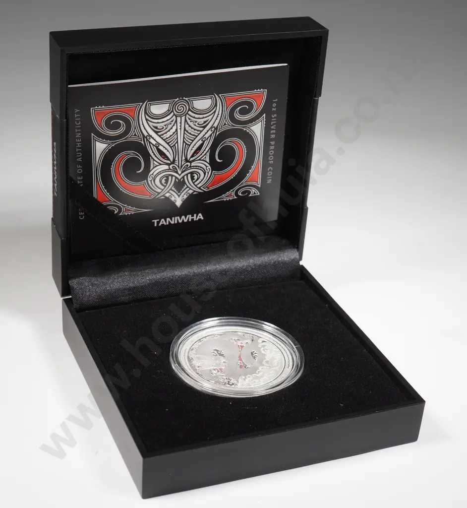 2017 New Zealand Taniwha Silver Ounce Proof Coin  Image 1++