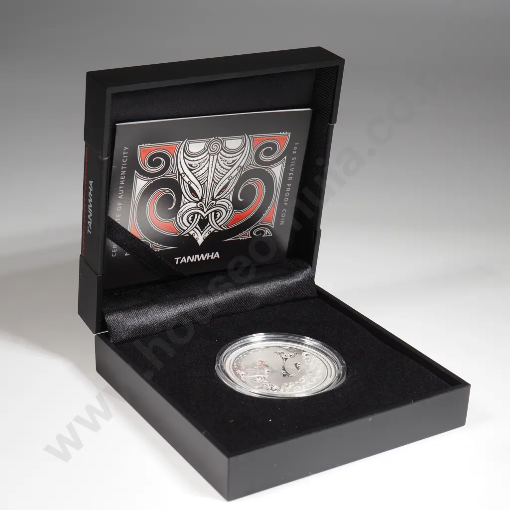 2017 New Zealand Taniwha Silver Ounce Proof Coin  Image 1++