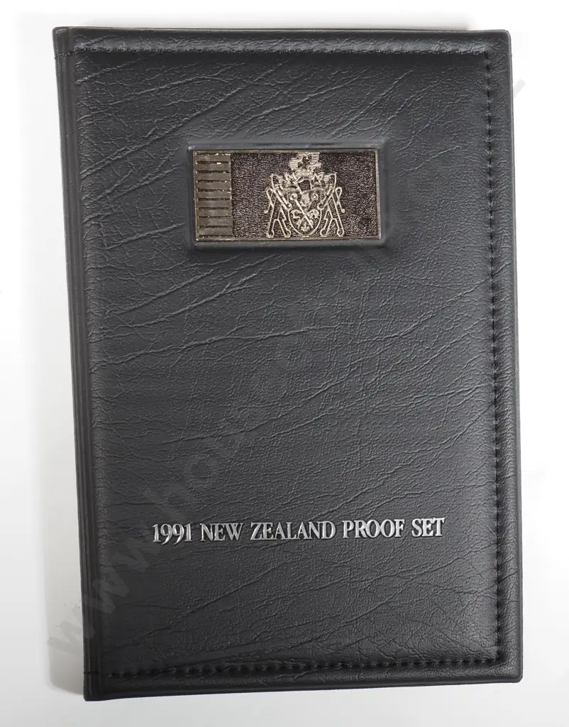1991 New Zealand Proof Coin Set  Image 1++
