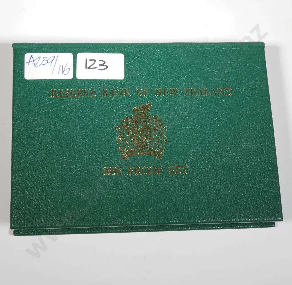 1995 New Zealand Proof Coin Sets  Image 1++