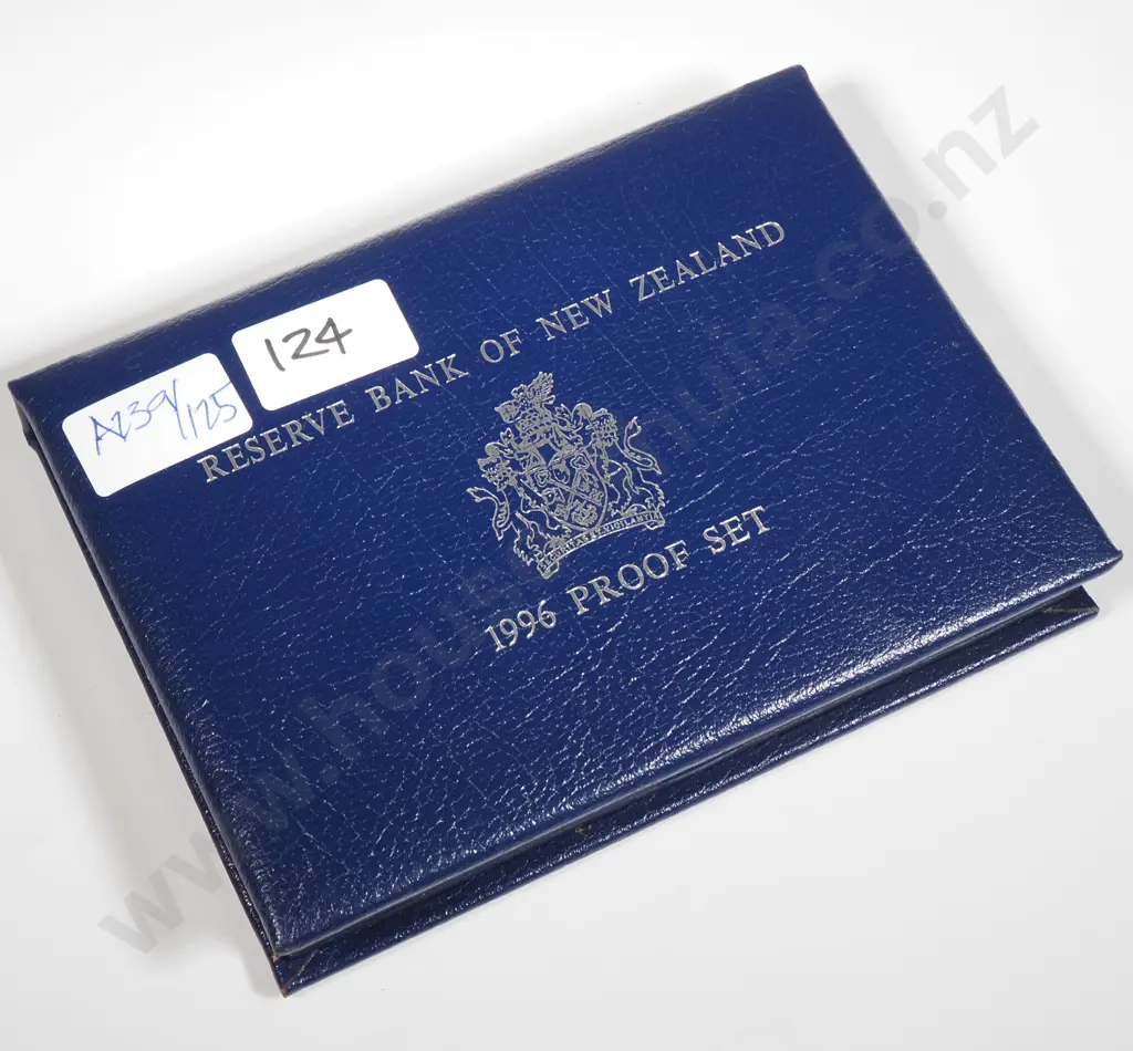 1996 New Zealand Proof Coin Set Image 1++