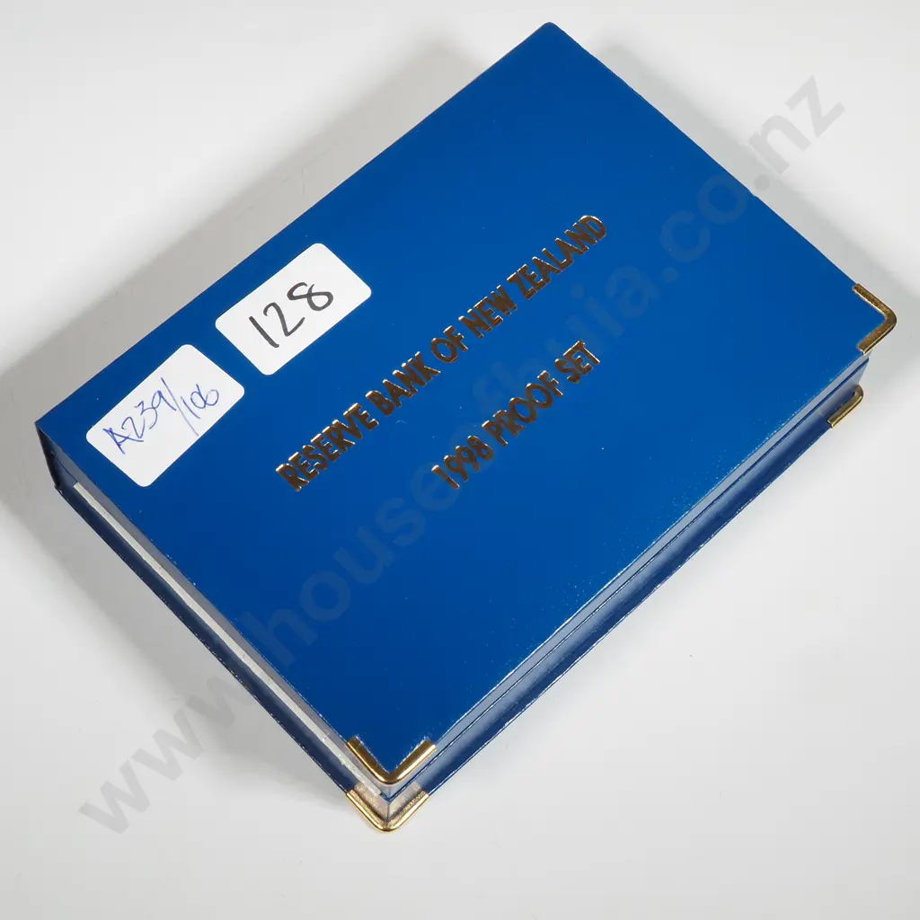 1998 New Zealand Proof Coin Set  Image 1++