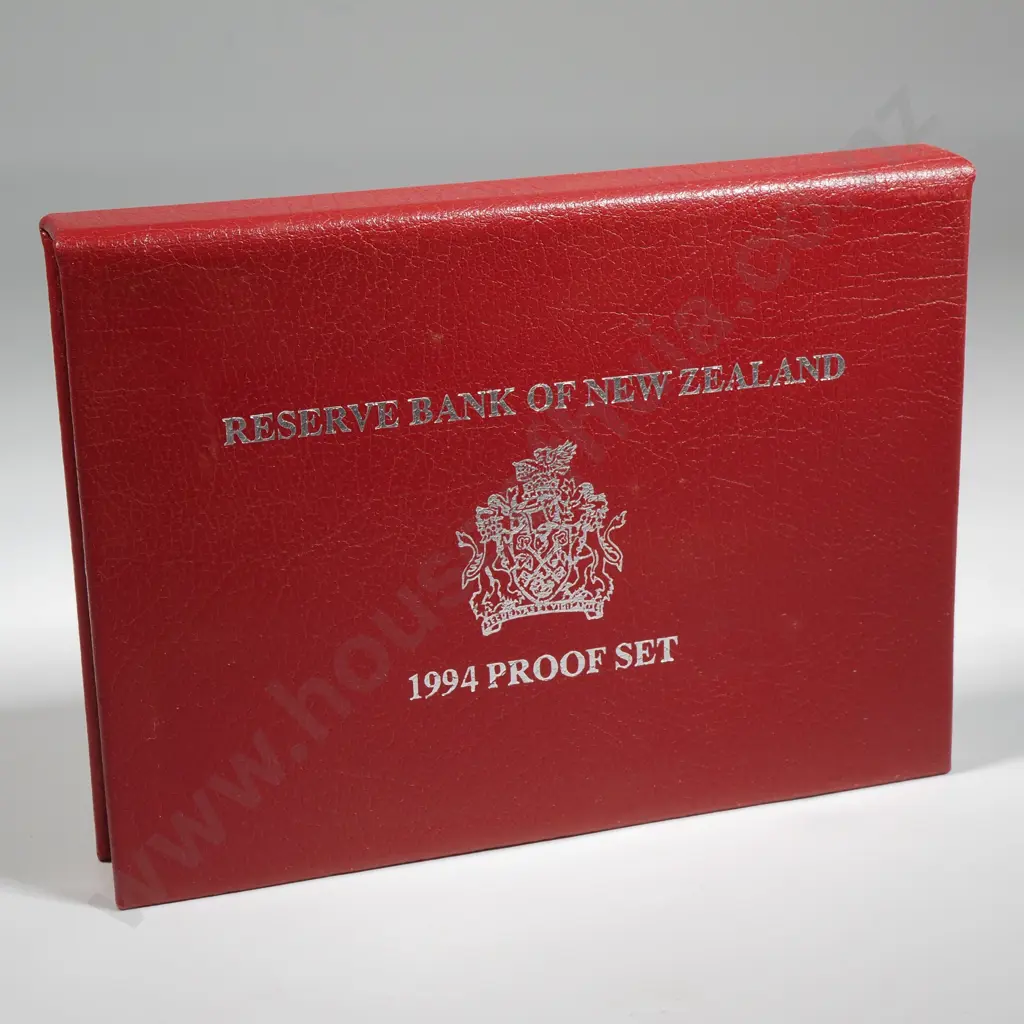 1994 New Zealand Proof Coin Set Image 1++