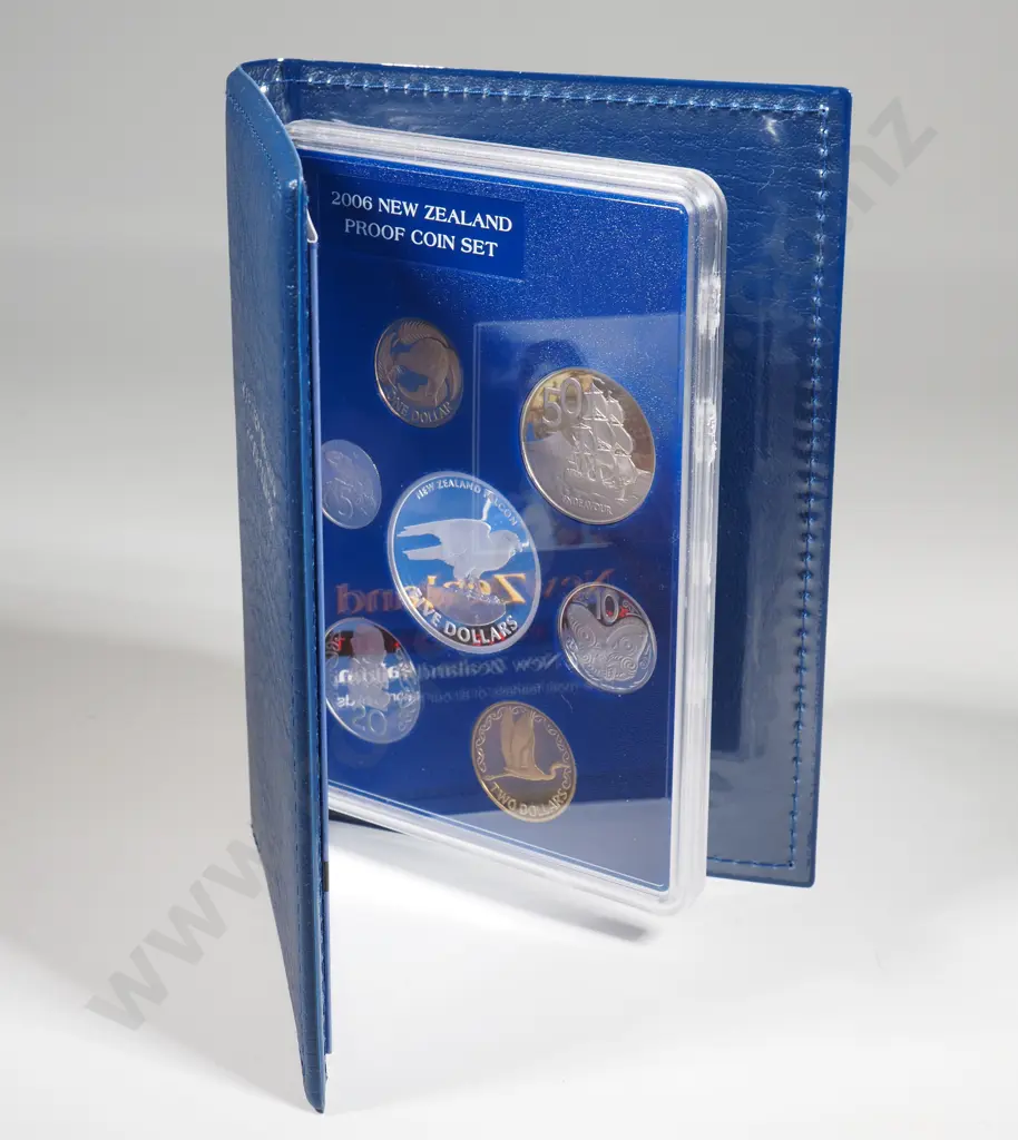 2006 New Zealand Proof Coin Set  Image 1++