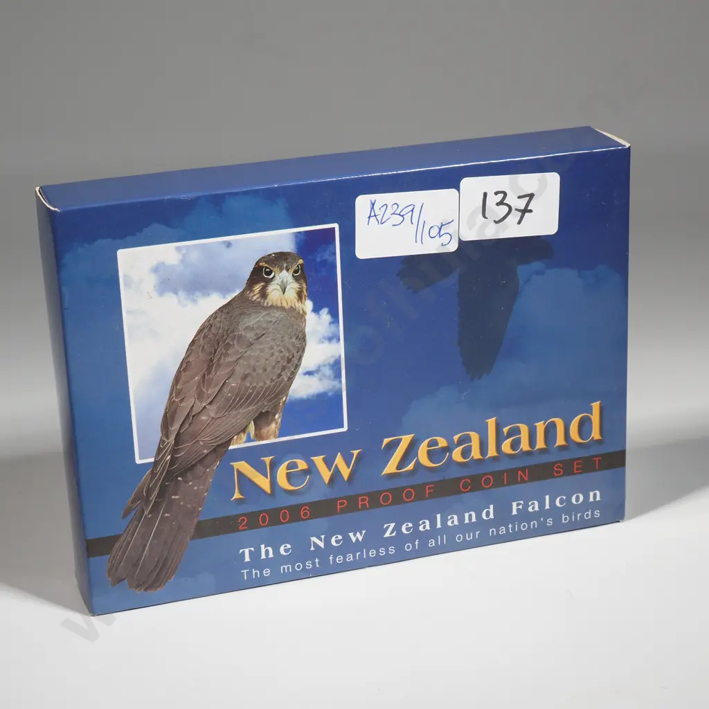 2006 New Zealand Proof Coin Set  Image 1++