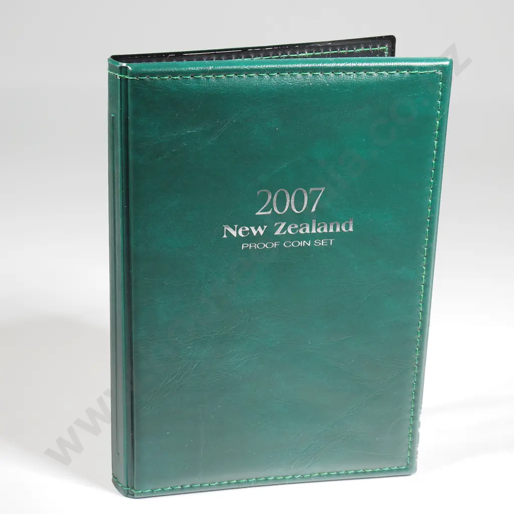 2007 New Zealand Proof Coin Set  Image 1++