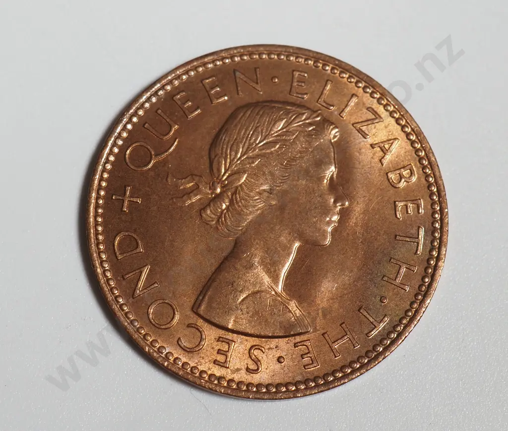 30 New Zealand 1965 BUNC Half Penny Coins - Total CV $120 Image 1++
