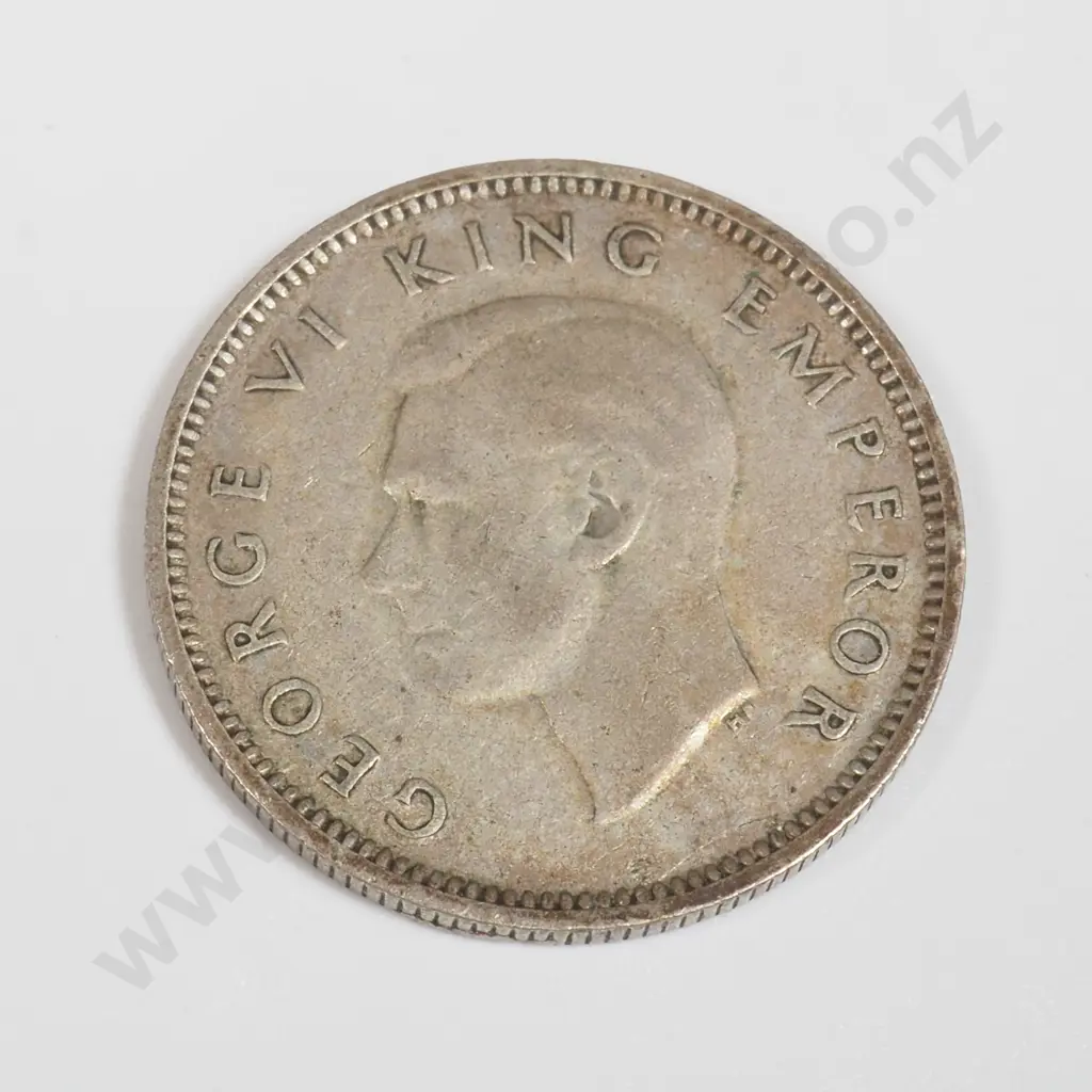 10 50% Silver New Zealand Sixpence Coins -28 Grams Image 1++