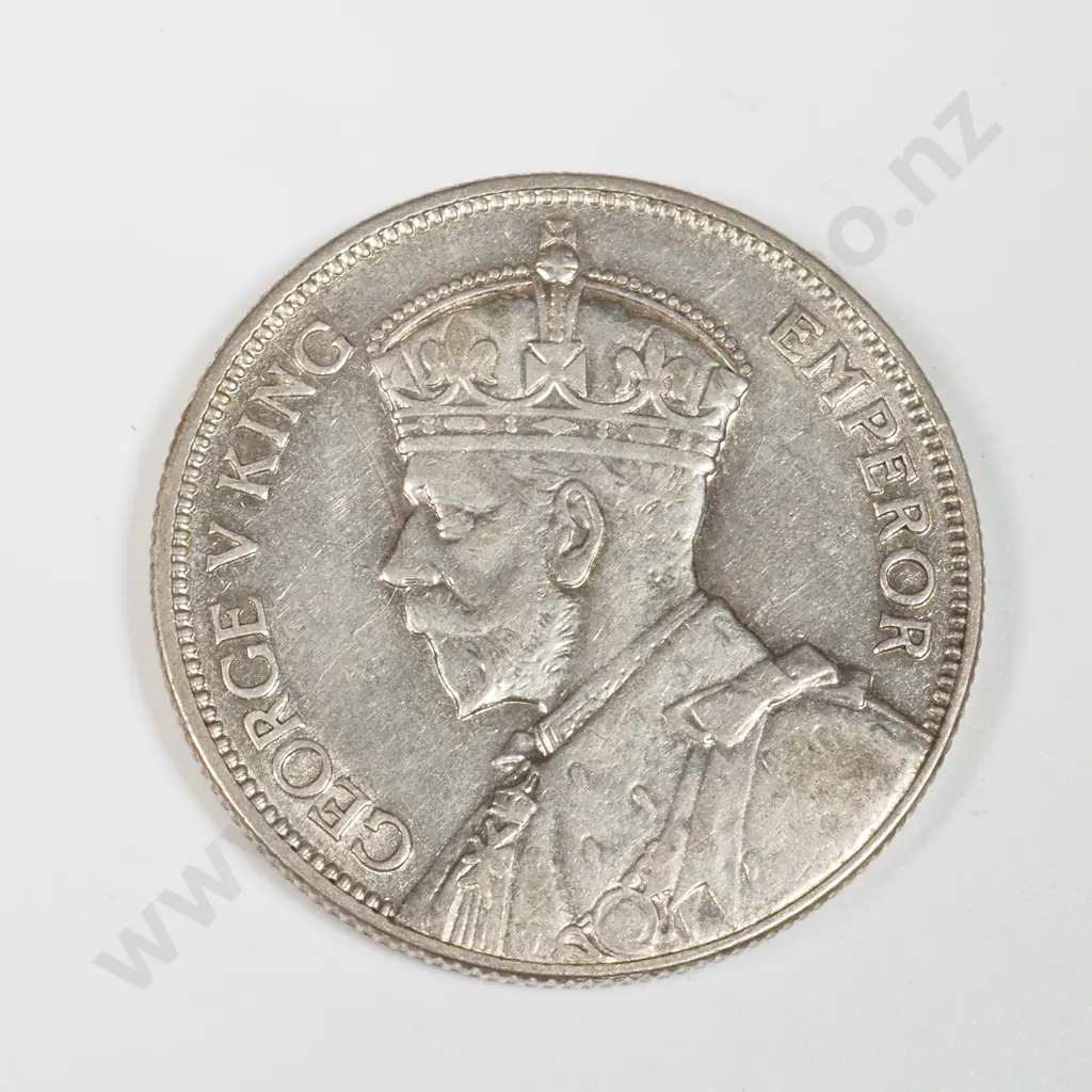 1934 New Zealand Florin - Better Grade  Image 1++