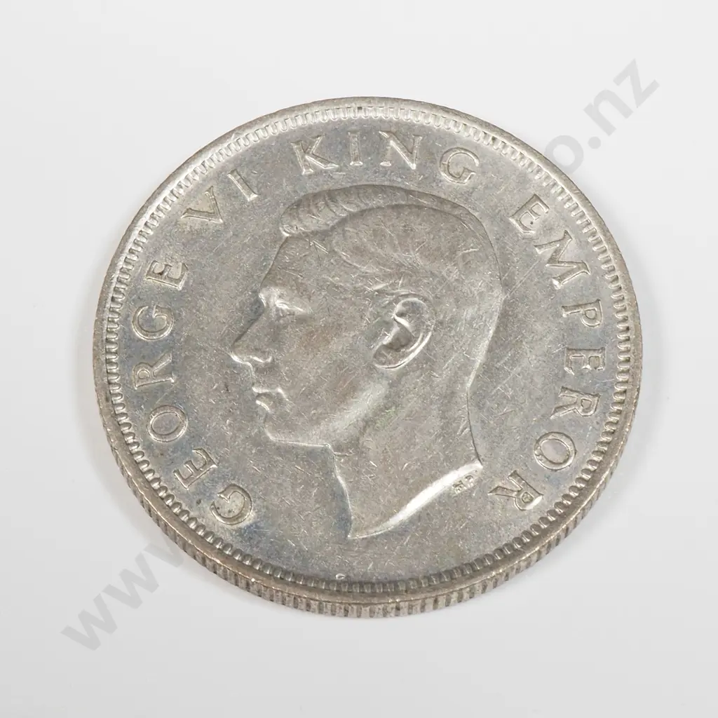 1942 New Zealand Florin - Better Grade  Image 1++