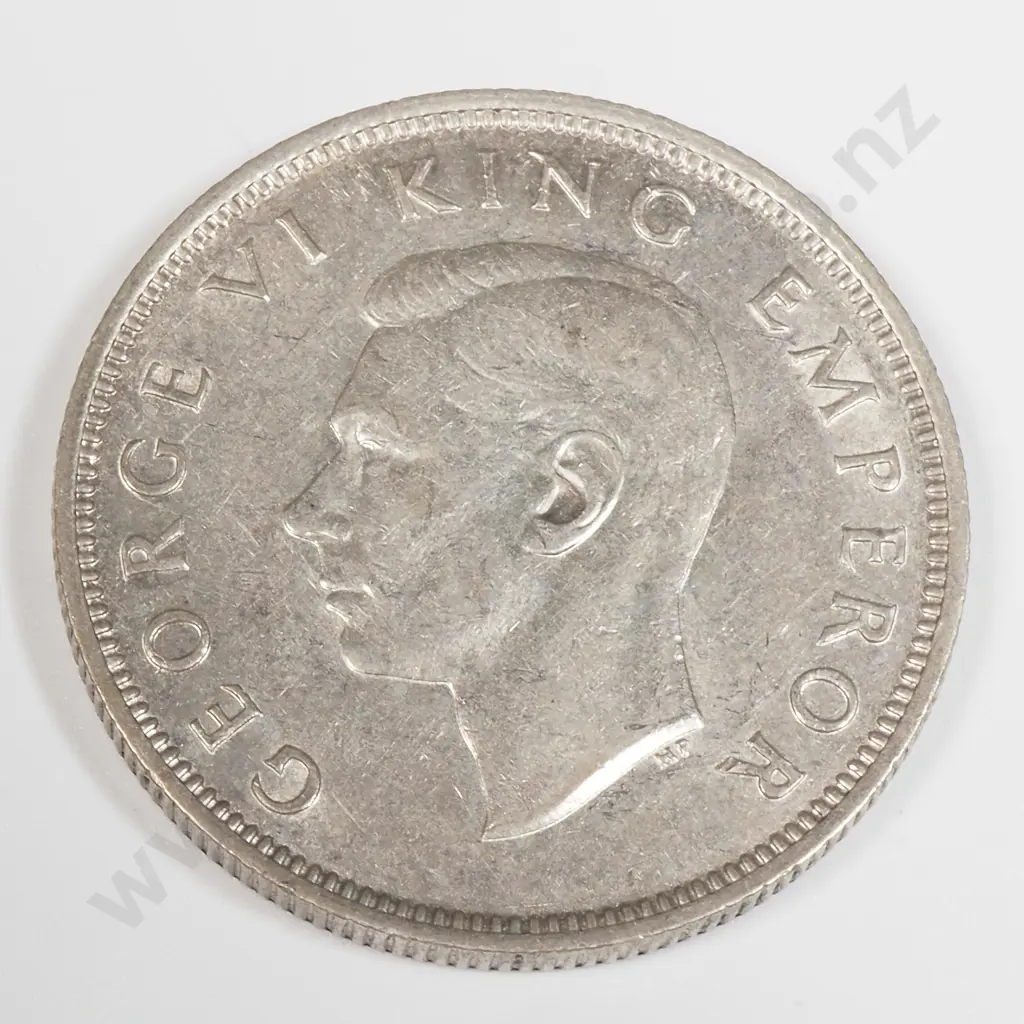 1942 New Zealand Florin - Better Grade  Image 1++