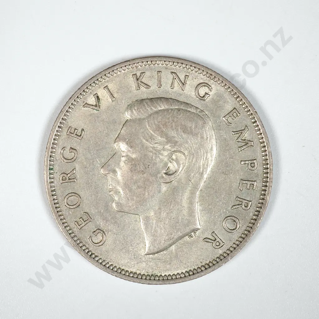 1941 New Zealand Half Crown - Better Grade Image 1++