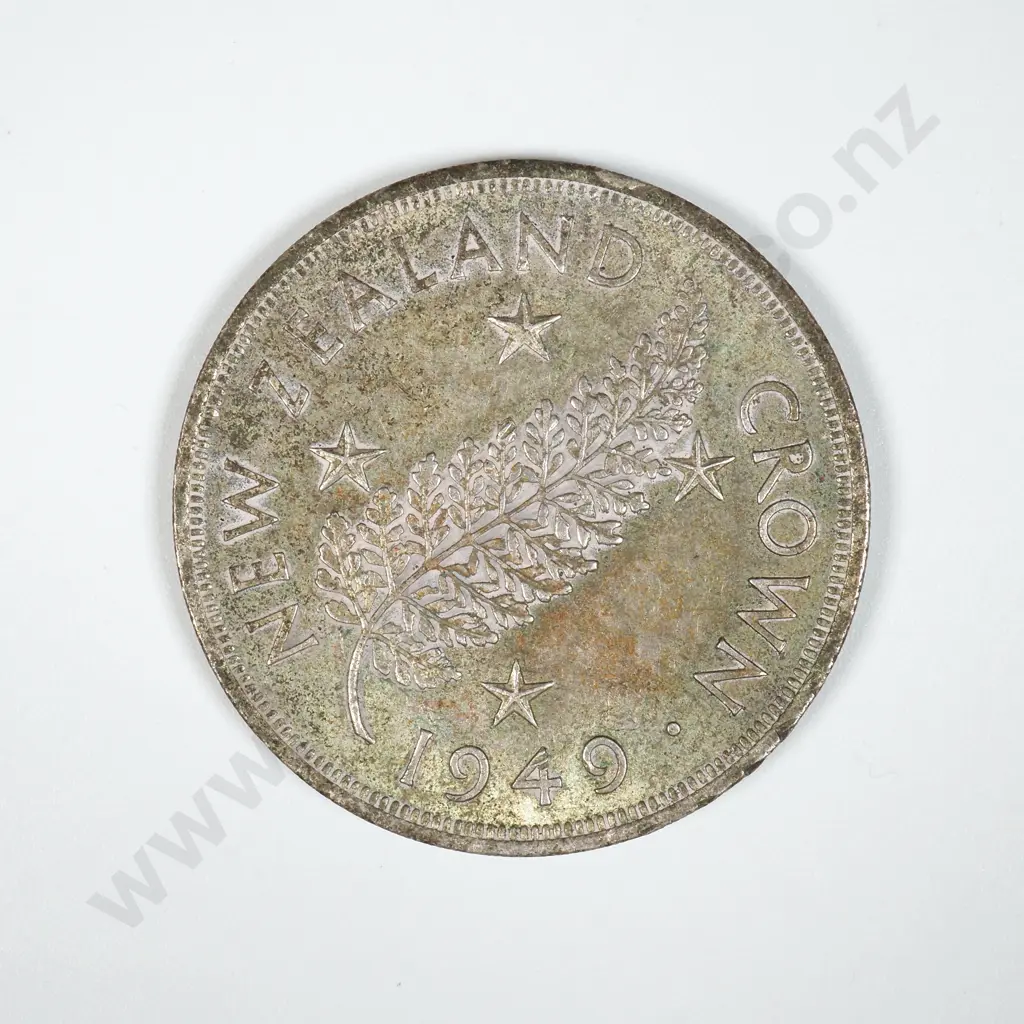 1949 New Zealand Crown  Image 1++