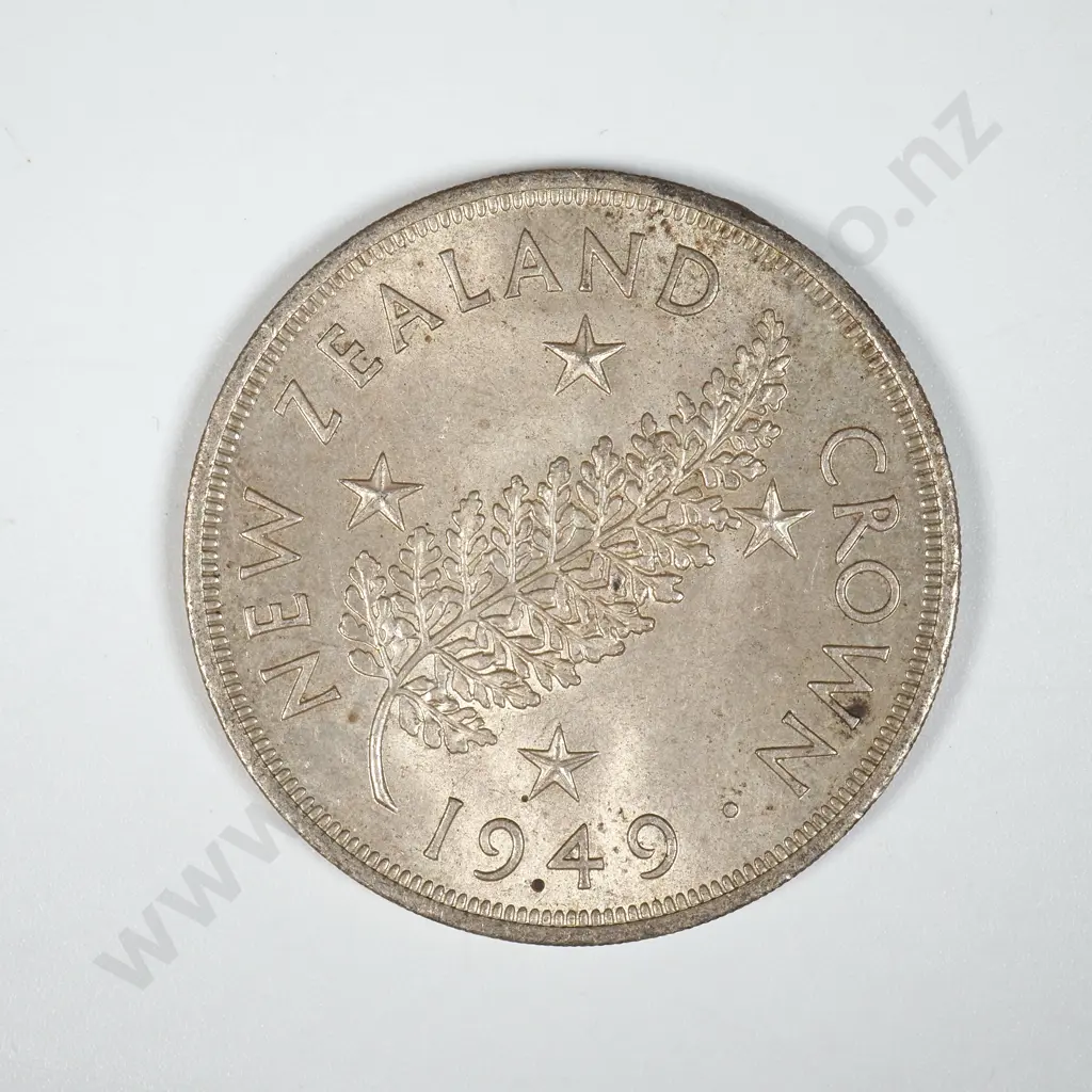 1949 New Zealand Crown  Image 1++