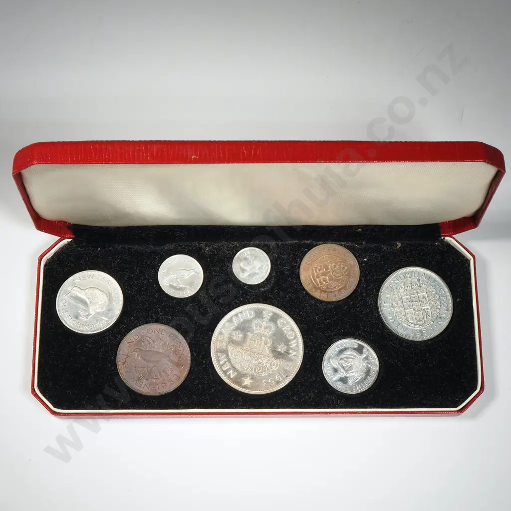 1953 New Zealand Proof Set - Nice Toning  Image 1++