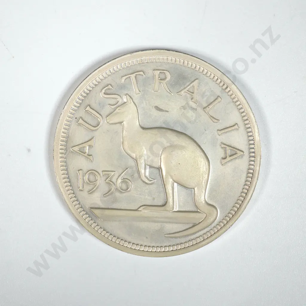 1936 Edward VIII Pattern Silver Crown - Proof Like Fantasy Coin  Image 1++