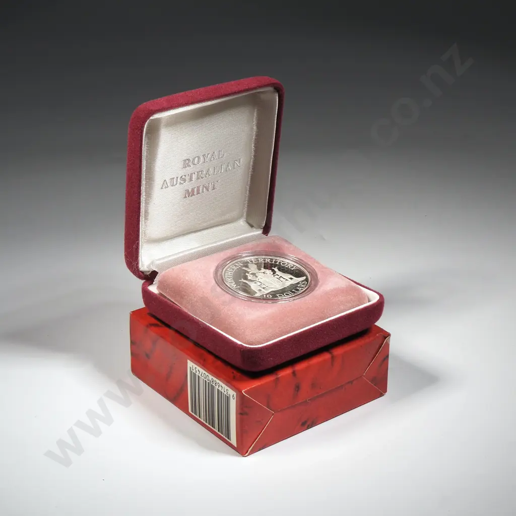 10 Dollar Australian Cased Proof Coin - 20 Grams Sterling Silver  Image 1++