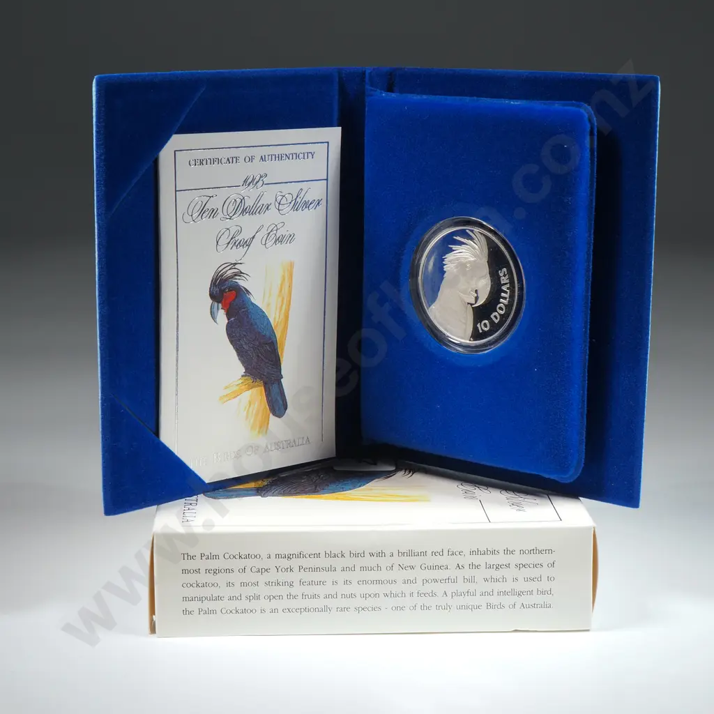 1993 Australia Ten Dollar Silver Proof Coin - 20 Grams of Sterling Silver  Image 1++