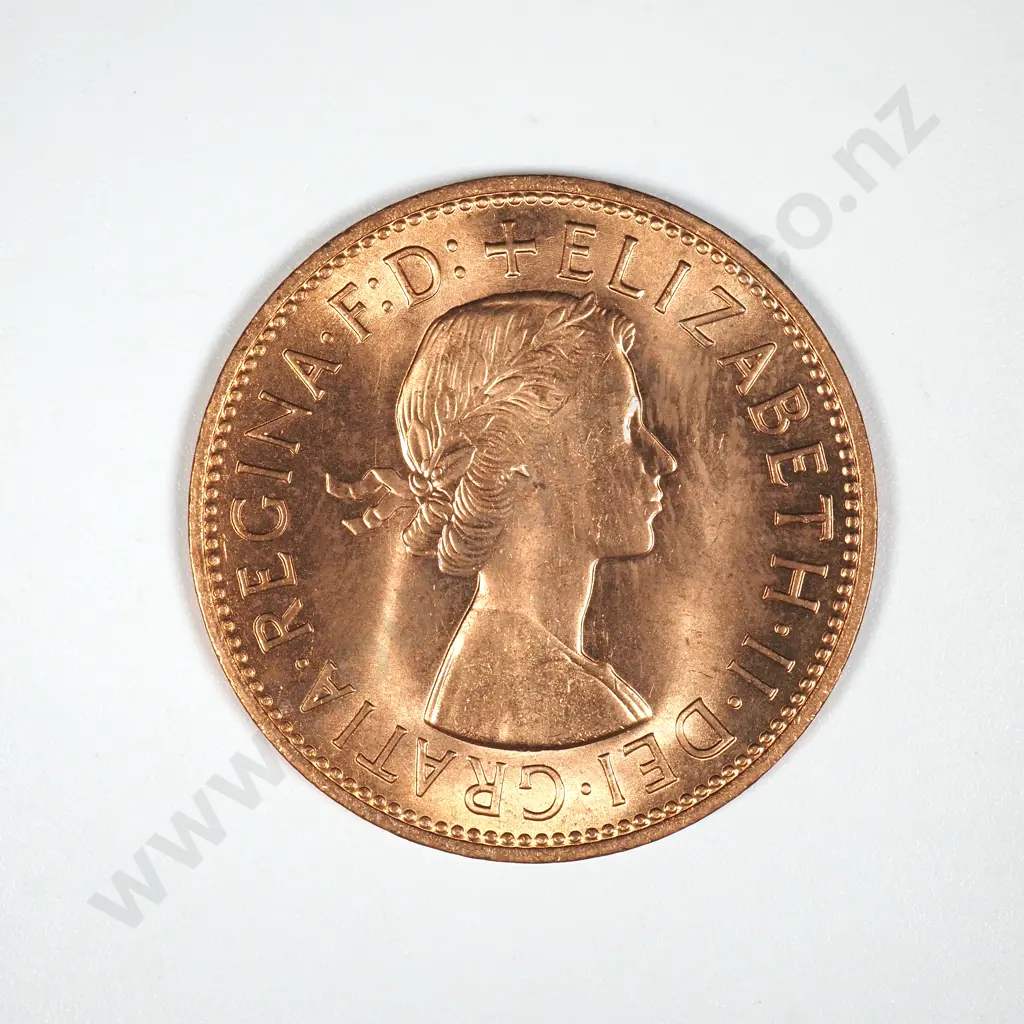 SIX UNC UK Pennies Image 1++