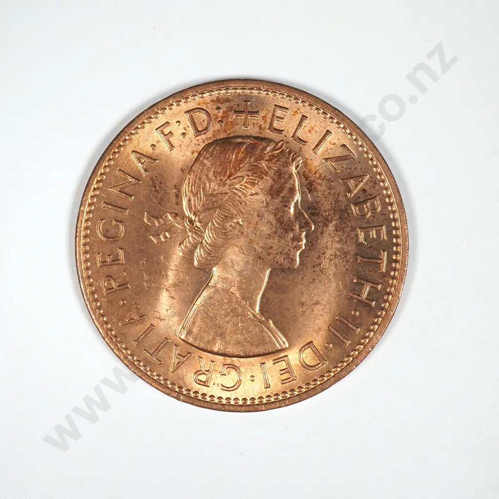 Six UNC UK Pennies  Image 1++