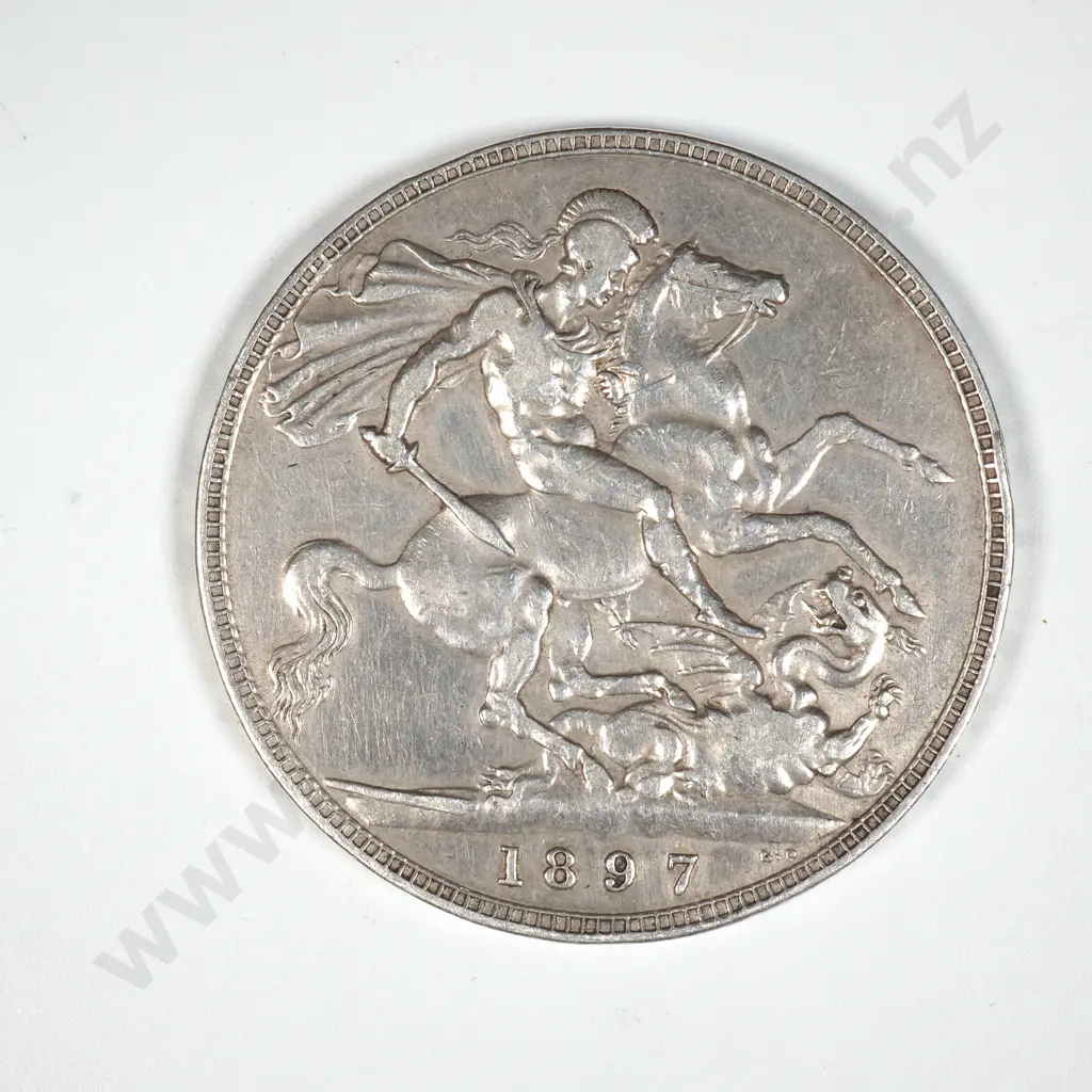 1897 United Kingdom Crown  Image 1++