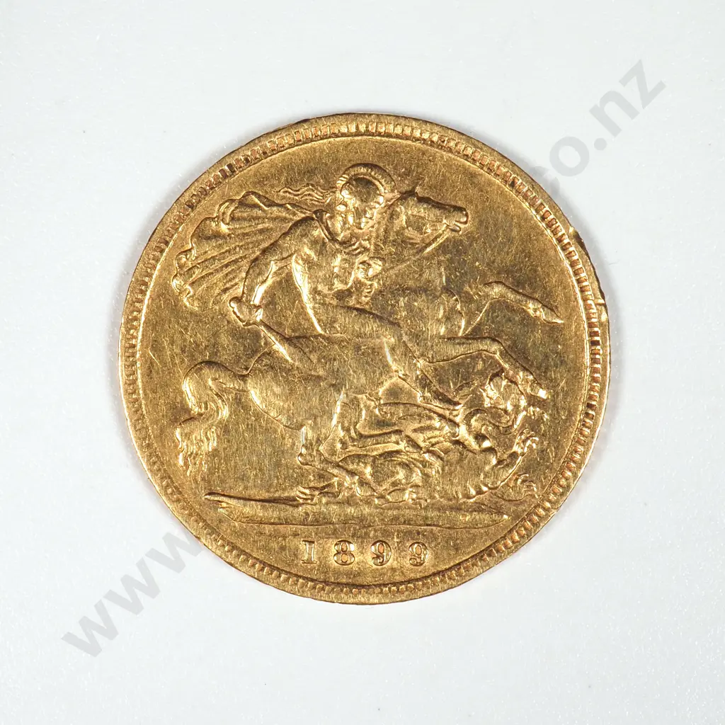 1899 Half Sovereign  Image 1++