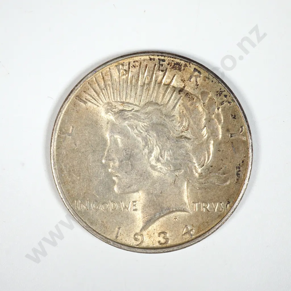 1934 United States of America Liberty Dollar Image 1++