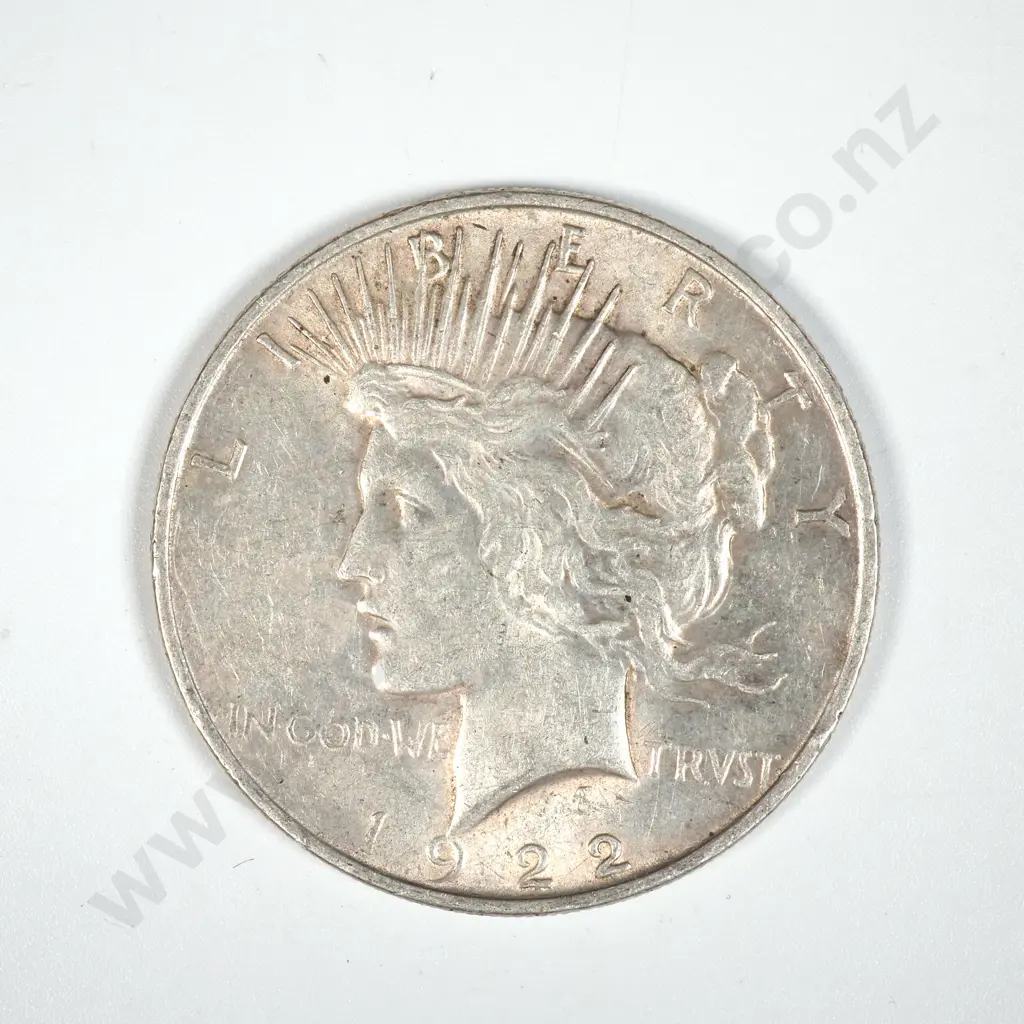 1922 United States of America Liberty Dollar Image 1++