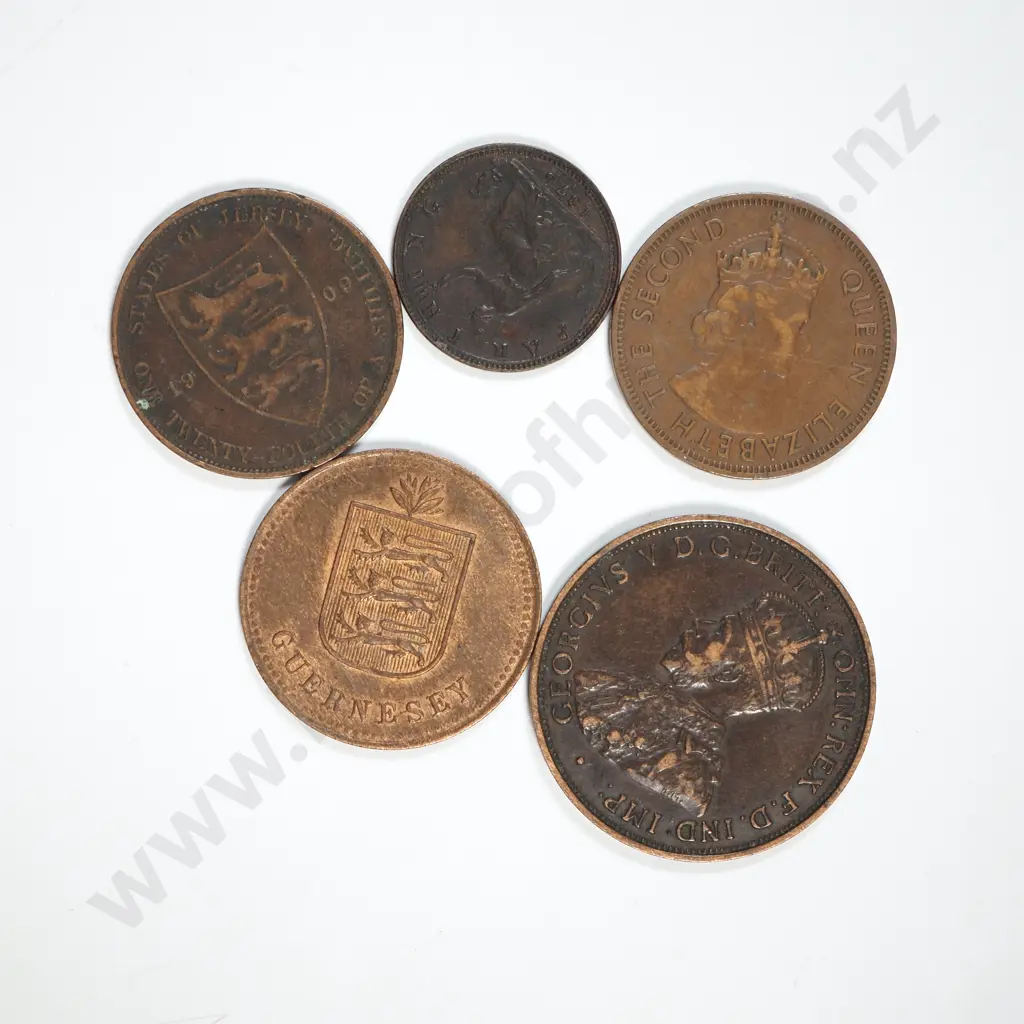 Assorted Interesting Copper Coinage  Image 1++