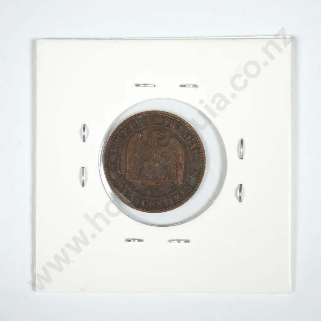 1862 France Two Centimes  Image 1++