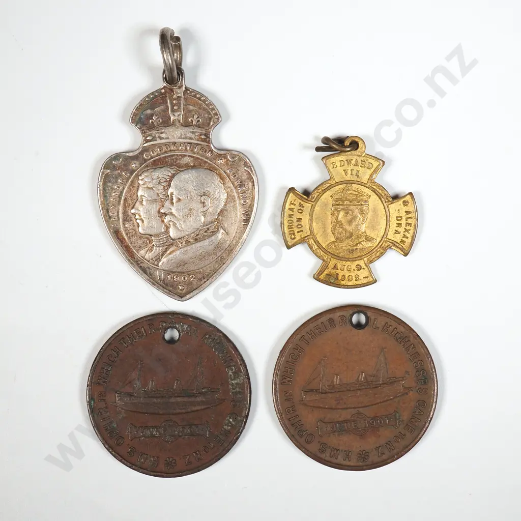 Assorted Edward VII Tokens Image 1++