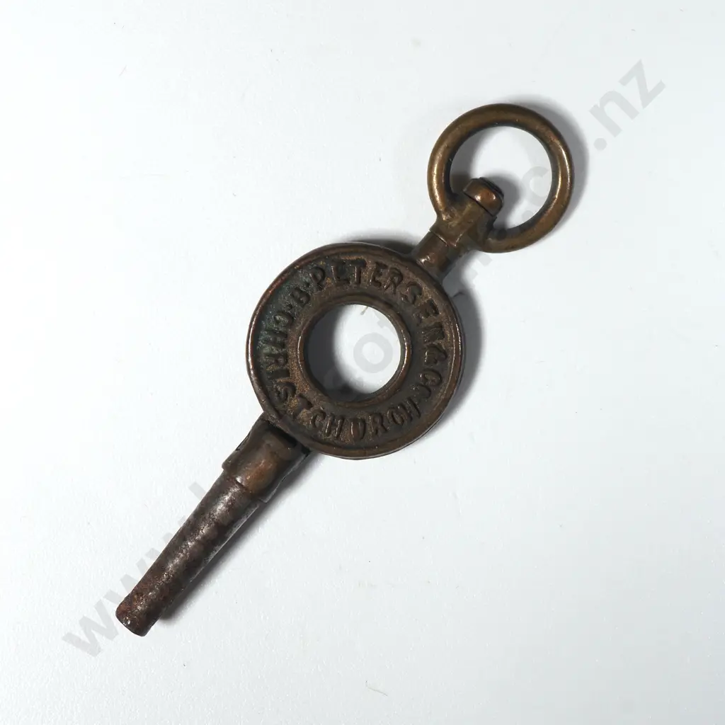 Peterson & Co Jewellery Christchurch Antique Pocket Watch Key Image 1++